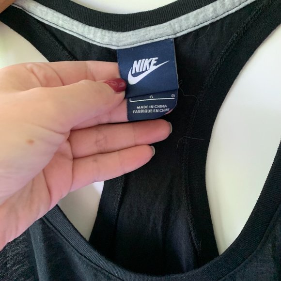 Nike Logo Racerback Rainbow Tank - Picture 2 of 3